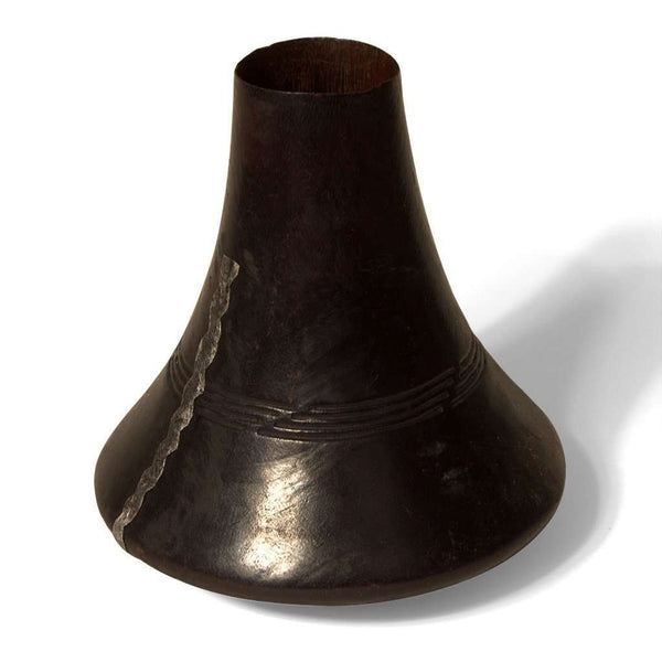 Wooden Milk Jug Rwanda #225,Wooden Container,Ananse Village