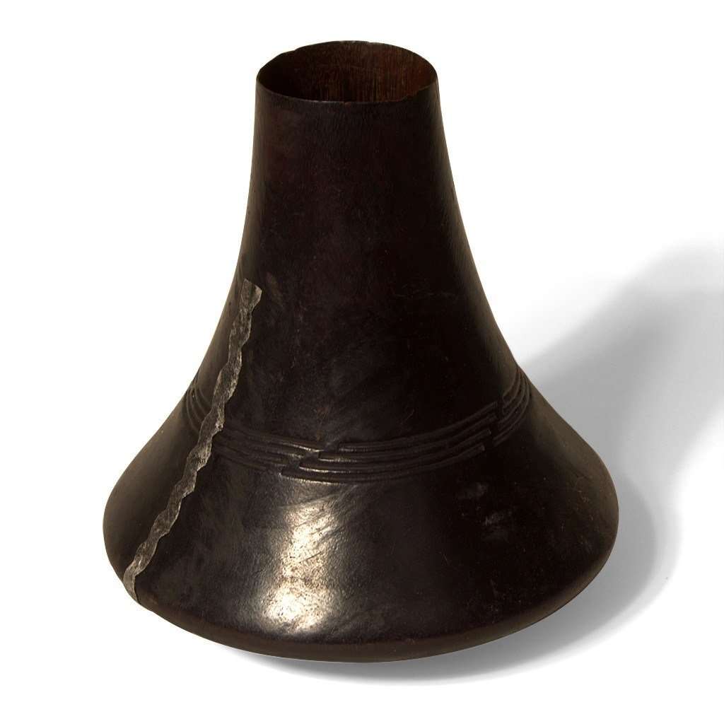 Wooden Milk Jug Rwanda 225 - Ananse Village