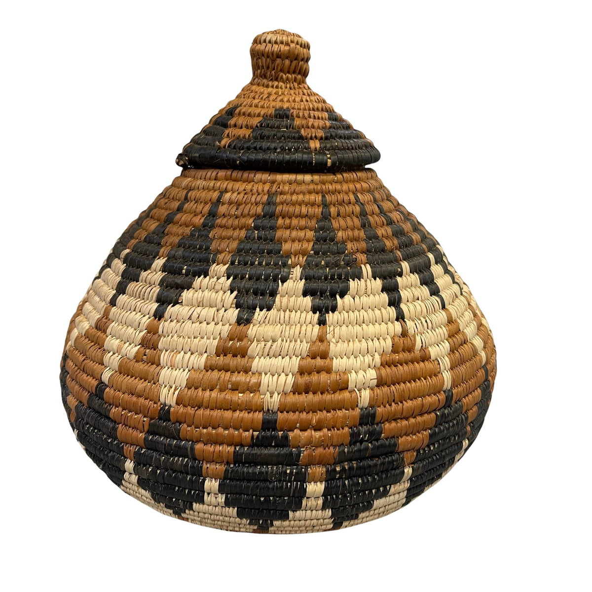 Zulu Ukhamba Basket #164 - Ananse Village Zulu Ukhamba Basket #164 - Ananse Village